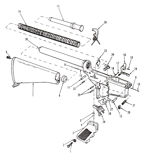 AR 15 Schematic Diagram