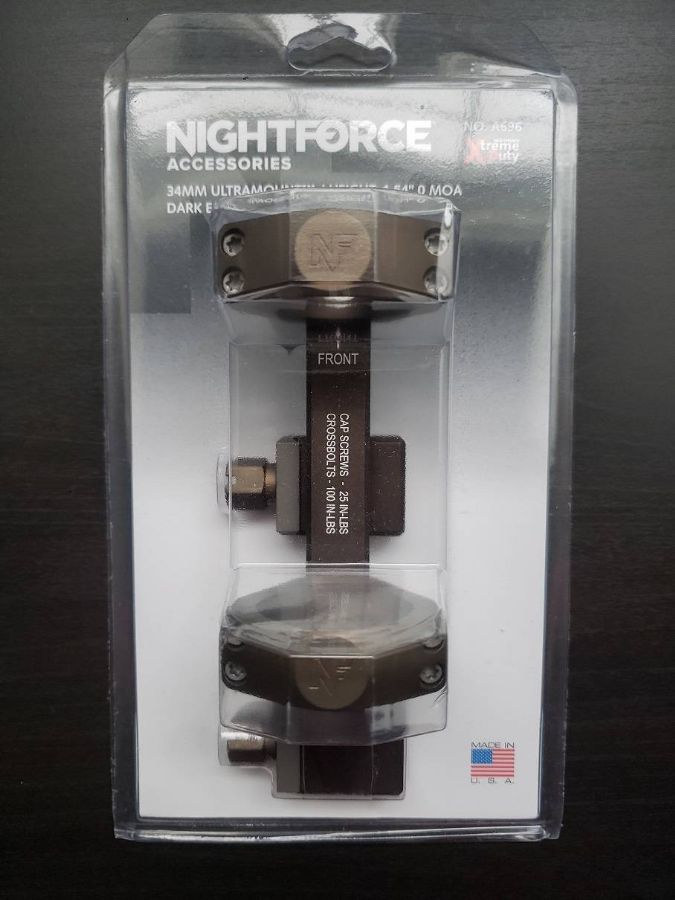 WTS: Nightforce Ultramount 34mm