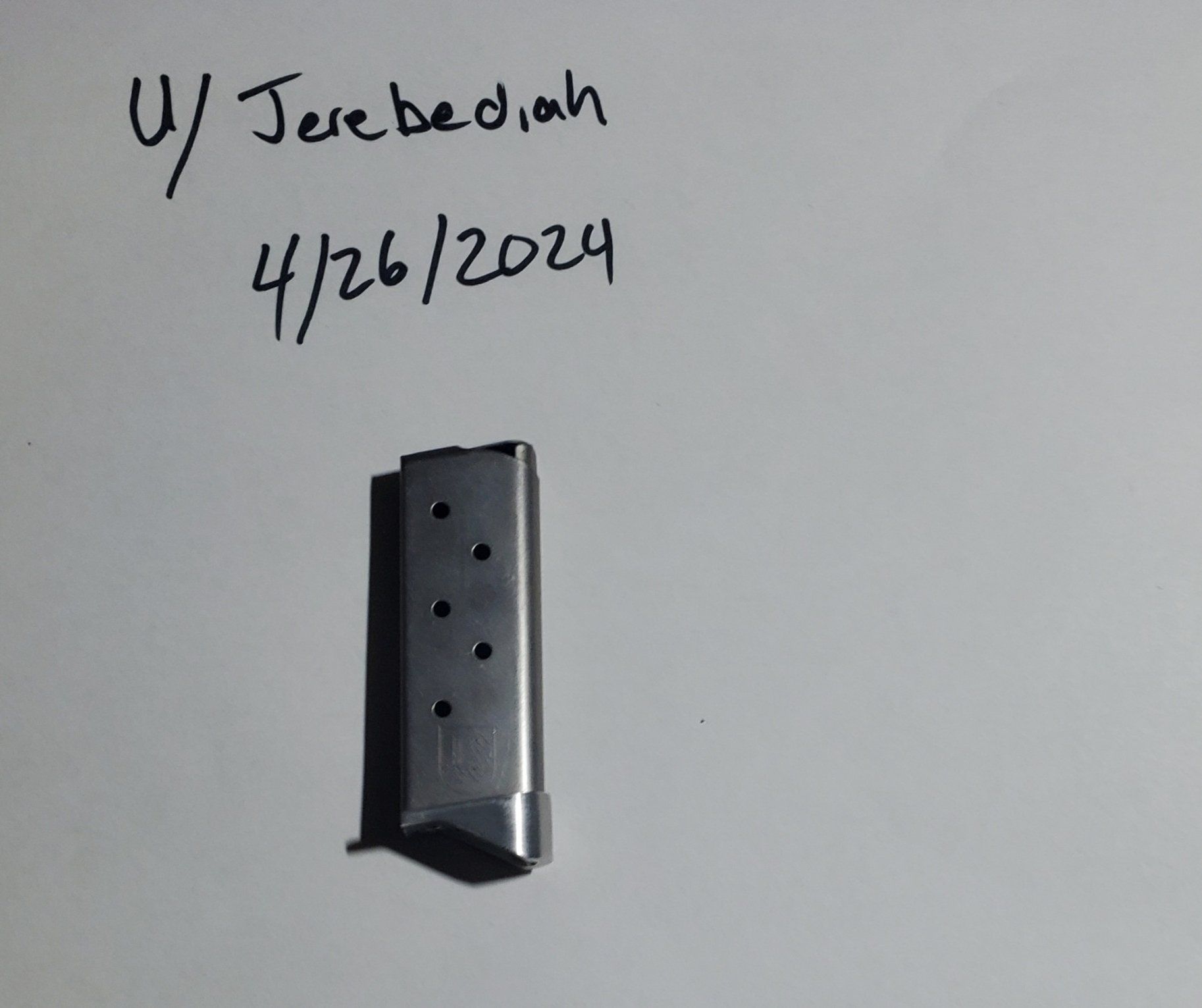 WTS: Seecamp .380 ACP 6RD Magazine w/ Pinky Extension