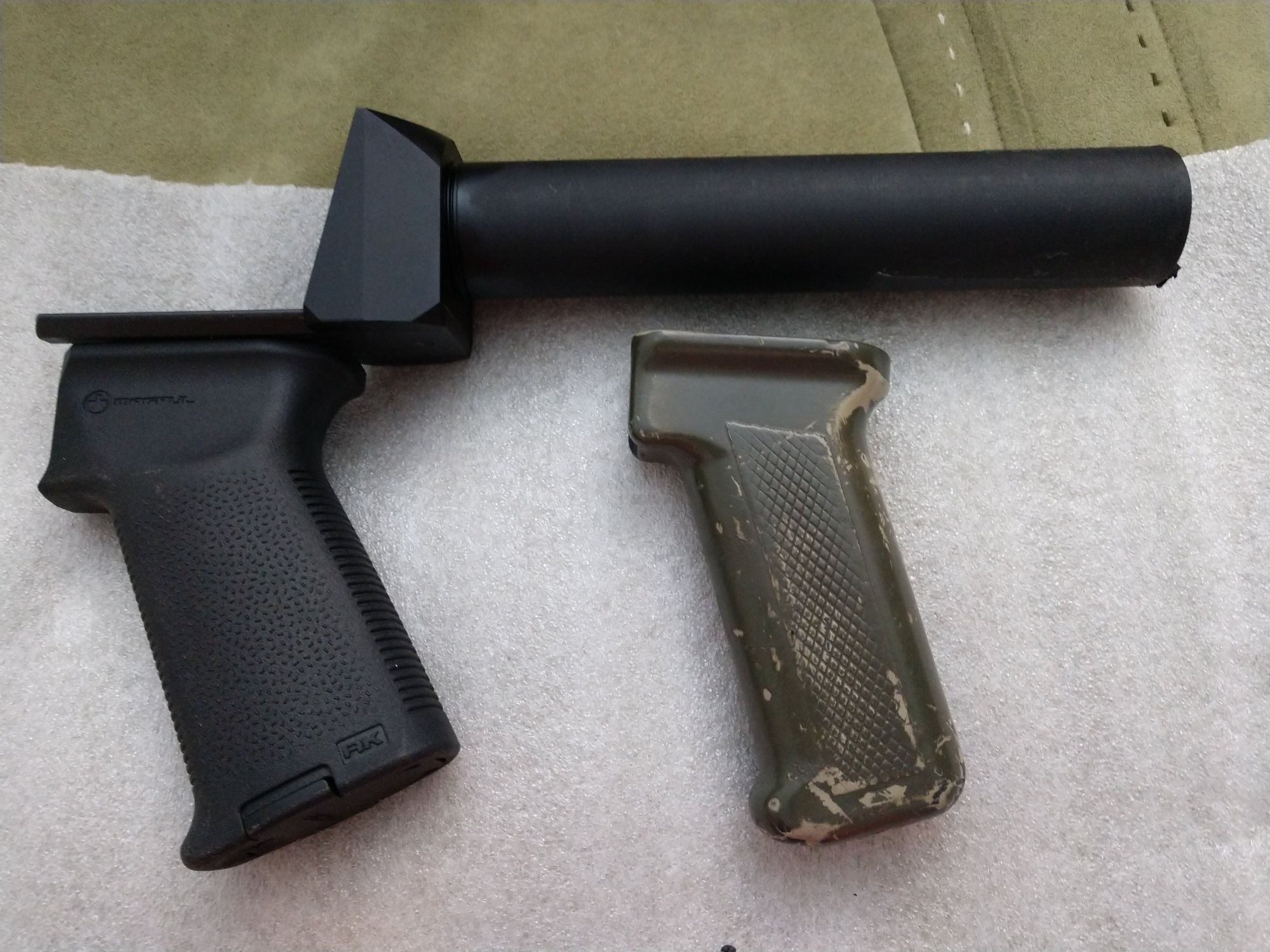 WTS: Draco brace/stock adapter and grips