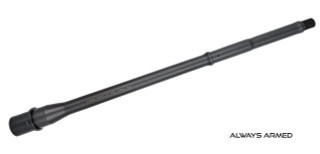 Always Armed 14.5" Pencil Profile Barrel 5.56 (Midlength) - Overrun