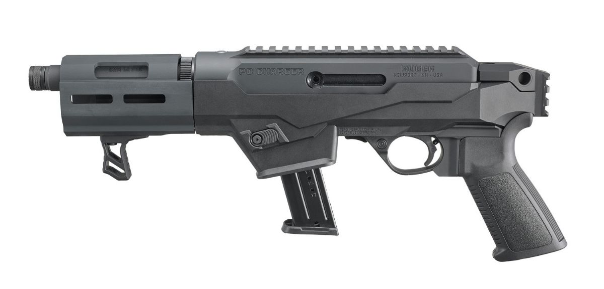 RUGER PC Charger 9mm 6.5in Black 17rd