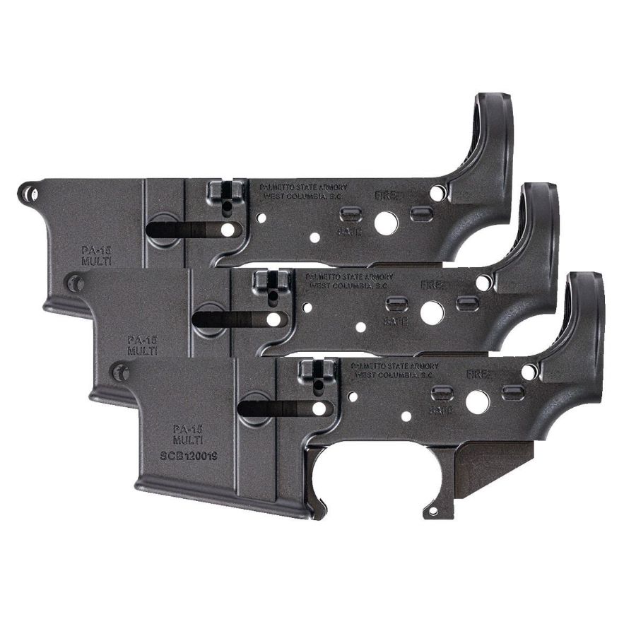 3 PACK OF BLEM PSA STEALTH AR-15 LOWERS
