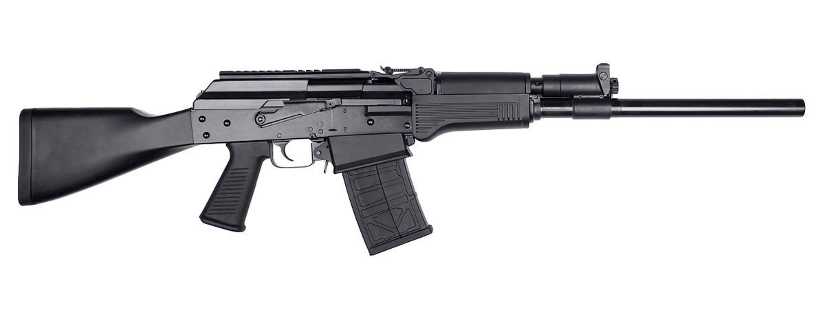 JTS M12AK 12 GA 18" Semi-Auto Shotgun, Black