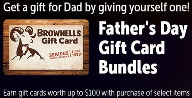 Up to $100 gift card with purchase from Father day bundles