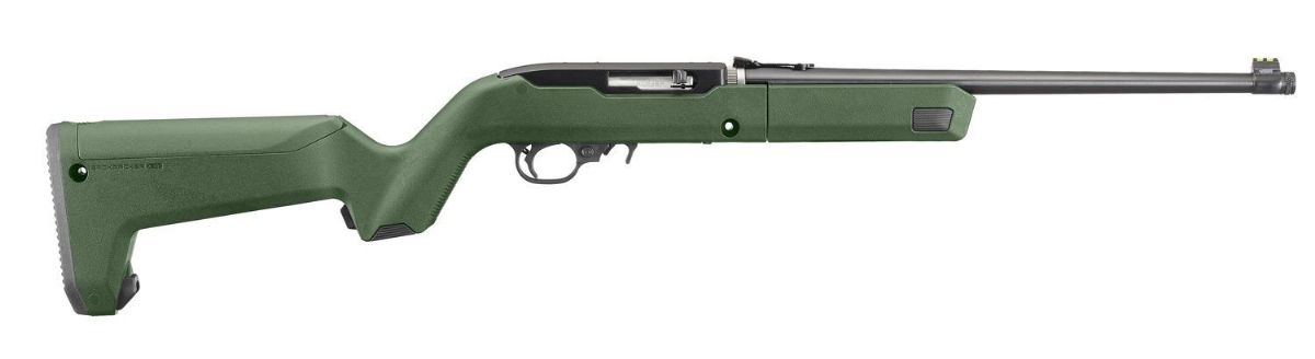 RUGER 10/22 Takedown Backpacker OD Green/Black - threaded - 4 mags - $415 + $8 shipping