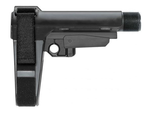SB Tactical SBA3 5 Position Adjustable Arm Brace Buffer Tube Not Included, Black - SBA3X-01-SB - $69.99 w/code "SB3X" + Free Shipping