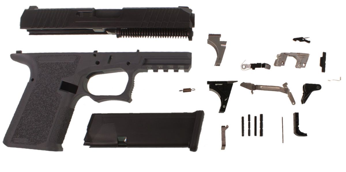 Polymer80 Compact 9mm ''AFT Kit'' Semi-automatic Handgun - Gray