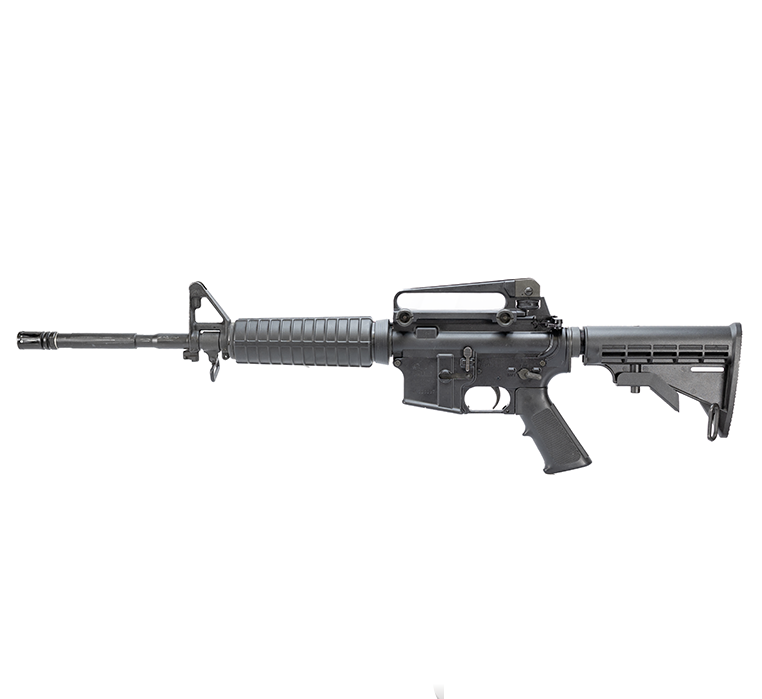 LEO TRADE-IN ARMALITE M15A4 16IN .223/5.56 RIFLE W/ DETACHABLE CARRY HANDLE- LEO MARKED