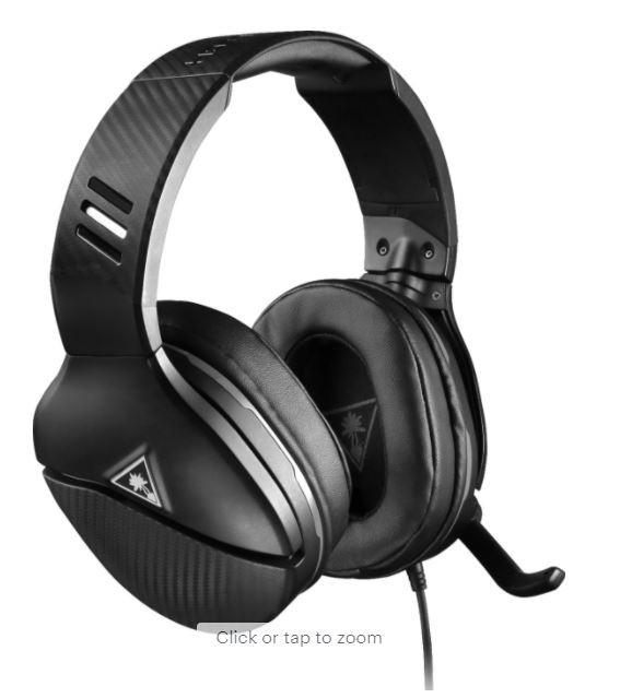 Turtle Beach - Recon 200 Amplified Gaming Headset for Xbox One & Xbox Series X|S, PlayStation 4, PlayStation 5 and Nintendo Switch - Black