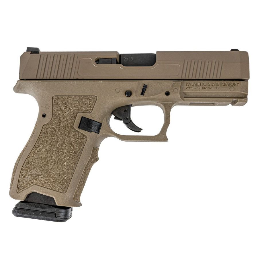 PSA Dagger Compact 9mm Pistol With Extreme Carry Cuts, Flat Dark Earth