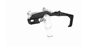 Recover Tactical 20/80 Polymer80 Pistol Stabilizer Unit, Fully Assembled, Black