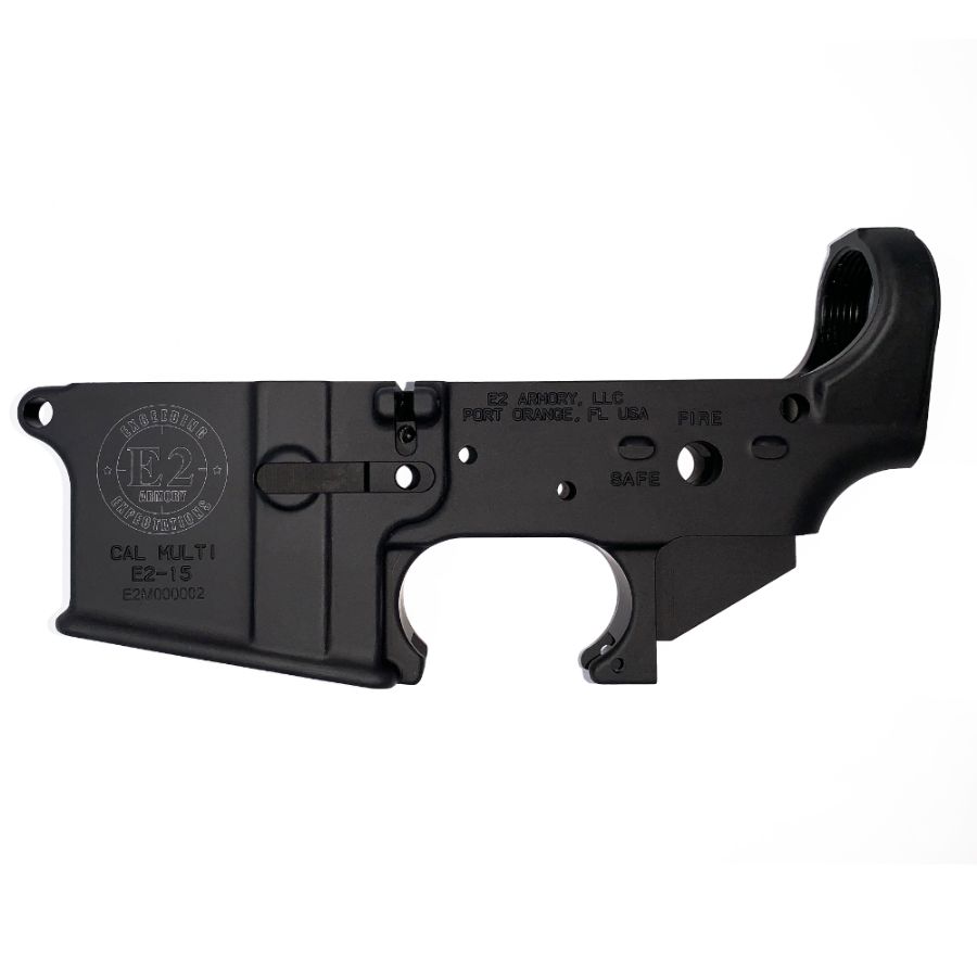 AR-15 lower receiver – Hard coat anodized