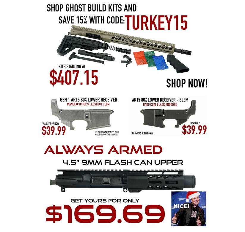 Ghost Firearms / Grid Defense - 15% Off Site-Wide!