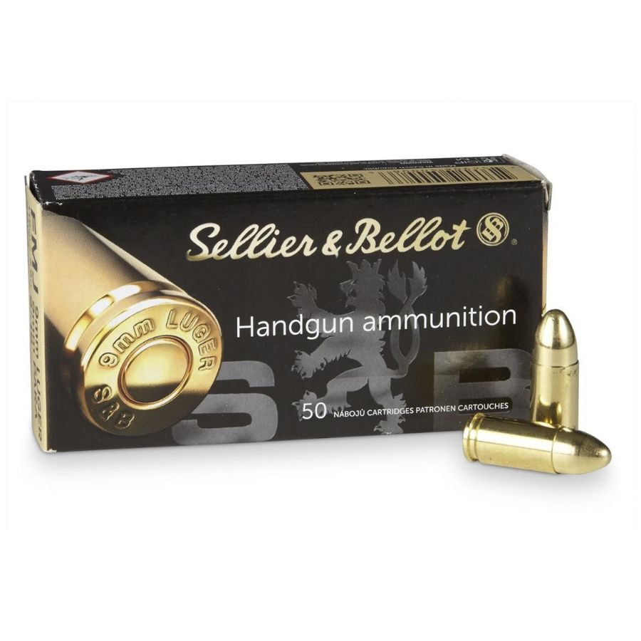 Sellier & Bellot, 9mm Luger, FMJ, 124 Grain, 1,000 Rounds $617.49 (buyer''s club, $650 non-member)