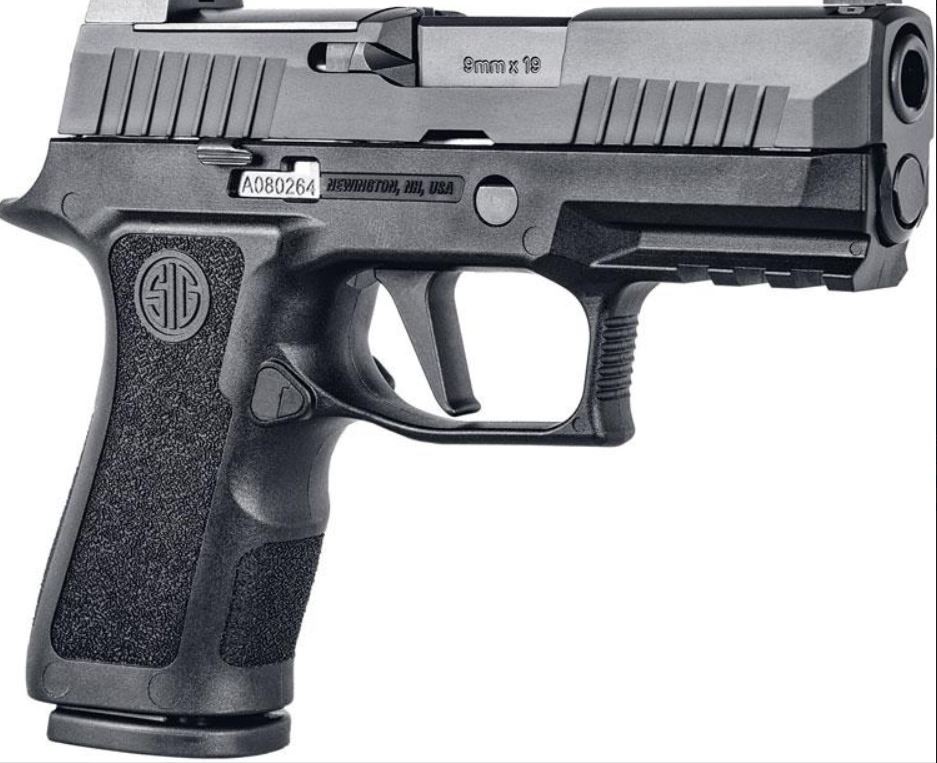 Sig Sauer P320 9mm 3.6" X-Series Striker X-Ray 3 W/NS Plate Mod Poly X Grip (2) 15rd Steel Mag, Rail - $569.99 ($9.99 S/H on firearms)