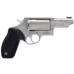 TAURUS JUDGE COMPACT .45 LC REVOLVER, MATTE STAINLESS