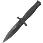 Smith & Wesson SWHRT9B 9in High Carbon S.S. Fixed Blade Knife with 4.7in Dual Edge Blade