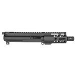 BG Complete 4.5" 9mm Upper Receiver - Black | A2 | 4" M-LOK | With BCG & CH