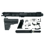Rifle Build Kit - 5.56 | 16" Complete Upper Receiver | M4 6-Pos Stock Kit | XTS LPK - $384.95