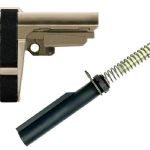 SB Tactical SBA3 Adjustable Pistol Brace + Mil-Spec Buffer Tube Kit - $99.99