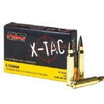 PMC X-Tac 5.56x45MM Ammo 62gr Green Tip LAP 20 Rounds