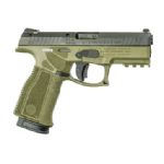 STEYR ARMS M9-A2 9MM SEMI-AUTOMATIC PISTOL, 4" BARREL, POLYMER FRAME, TWO 17RD MAG, OLIVE DRAB