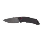 Kershaw Launch 1 Automatic Knife 3.4" Drop Point Blade - Blackwash - Plain Edge