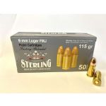 Sterling - 9mm - 115 Grain - FMJ - Reman - 50 Rounds