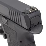 PSA Dagger Compact 9MM Pistol With Extreme Carry Cuts, Black DLC